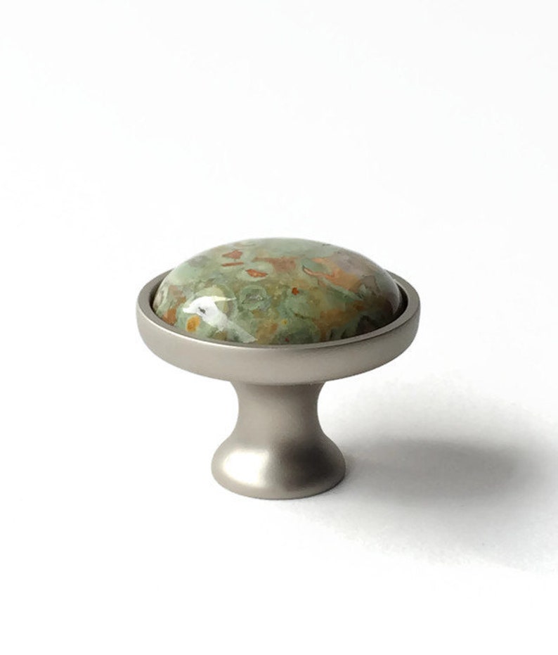 Kitchen Knob Green Drawer Knob Safari Forest Decor Etsy