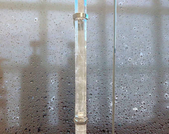 Crystal Glass Shower Door Handle