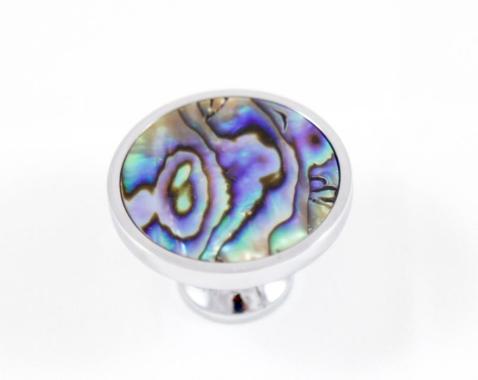 Abalone Cabinet Knob - Mermaid Knob