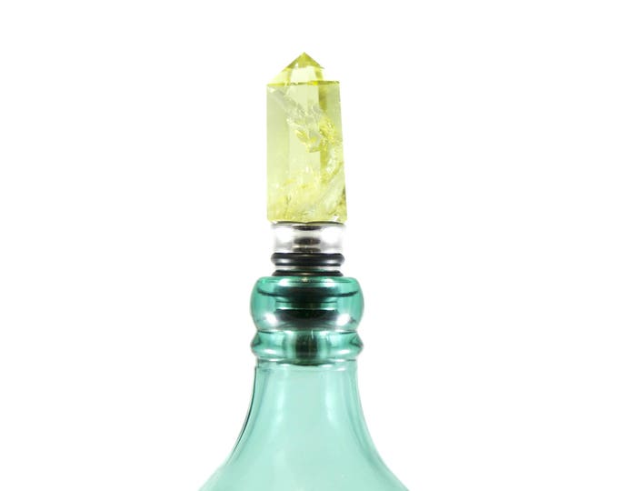 Citrine Bottle Stopper