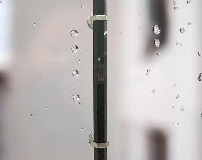Black Obsidian Shower Door Handle