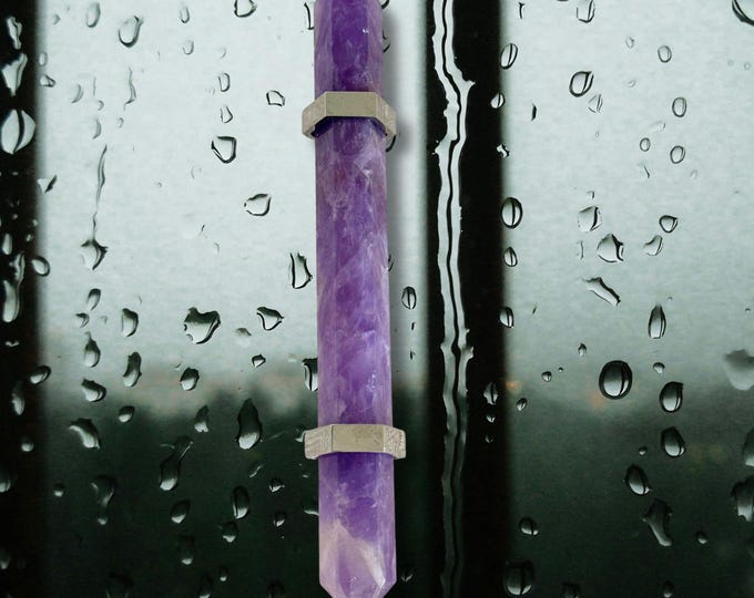 Amethyst Glass Shower Door Handle