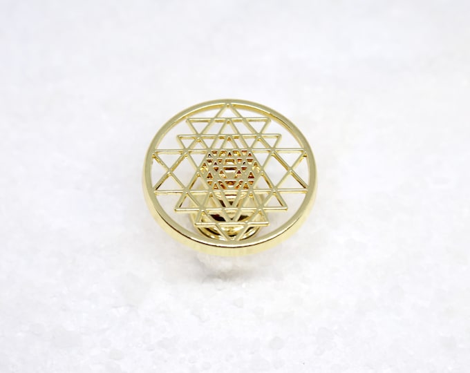 Sri Yantra Knob