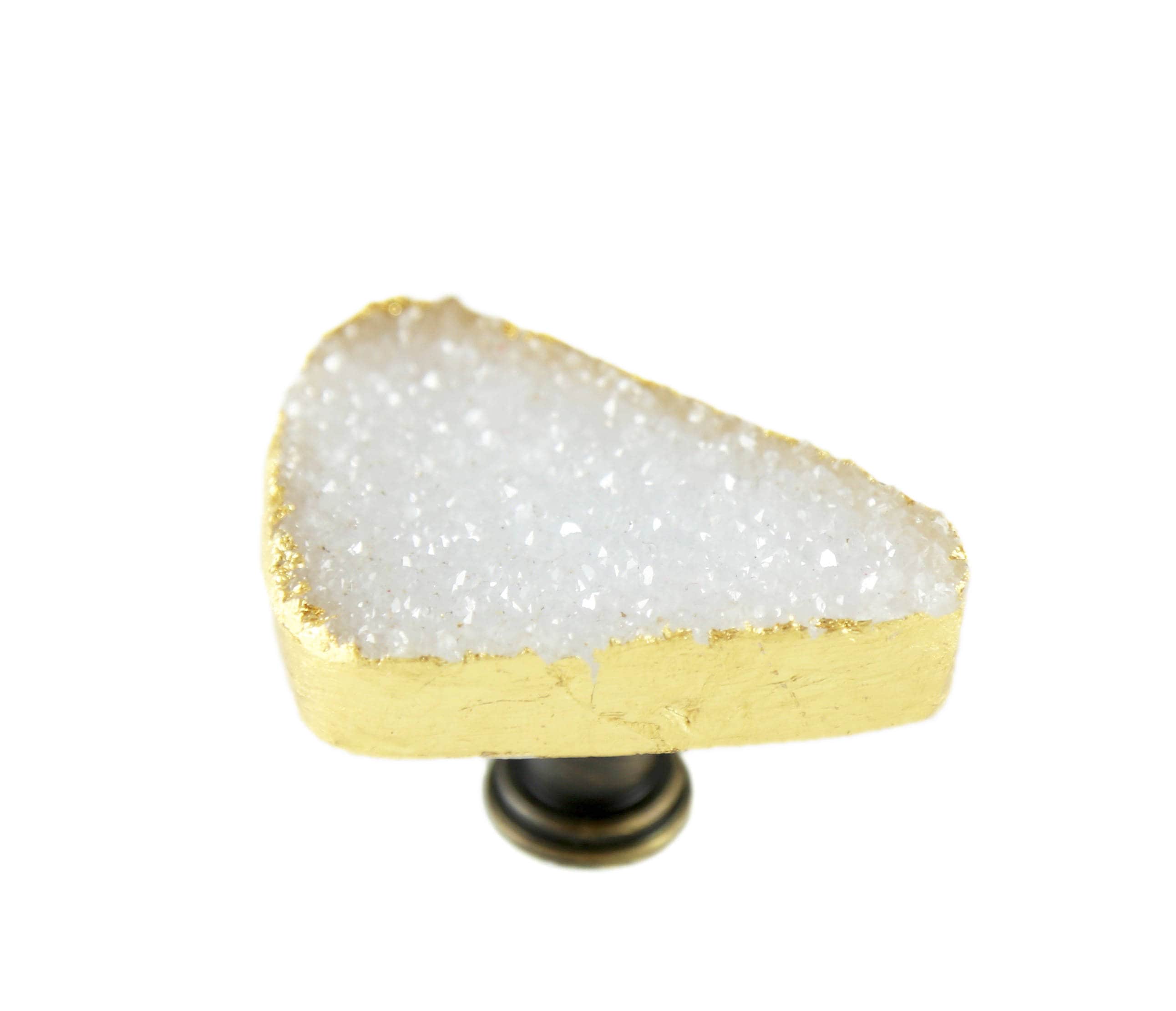 Gold Quartz Knob