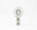 Finials for Lamps - Crystal Slice Lamp Finial - White Crystal Lamp Finial - White Geode Finial 
