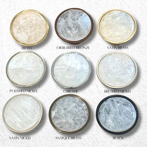organic modern decor custom knobs and pulls for kitchen cabinets, bathroom vanities and furniture designer knobs choose your hardware clear crystal quartz knobs