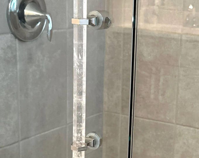 Crystal Glass Shower Door Handle