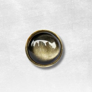 Knobs for Dresser - Gold Obsidian Drawer Knob - Cabinet Hardware - Bronze Door Knob - Custom Designer Hardware - Natural Stone Home Accents