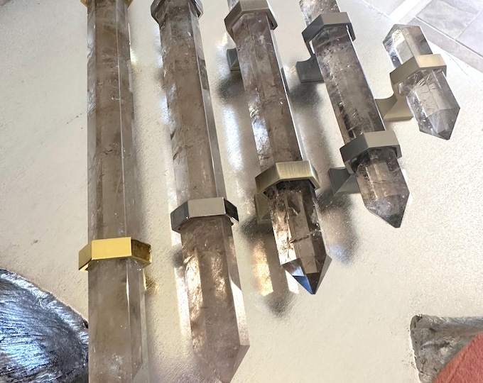 Clear Quartz Handles