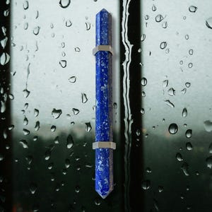 Tirador para puerta de ducha de cristal lapislázuli, tirador de latón para puerta de ducha, accesorios de baño de alta gama, pomos de lapislázuli, herrajes de lujo, decoración de diseño para el hogar.