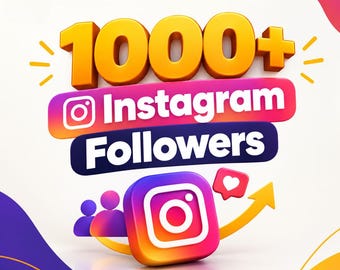 Más de 1000 seguidores en Instagram. Crecimiento en Instagram. Crecimiento en redes sociales. Servicio de promoción y marketing en Instagram.