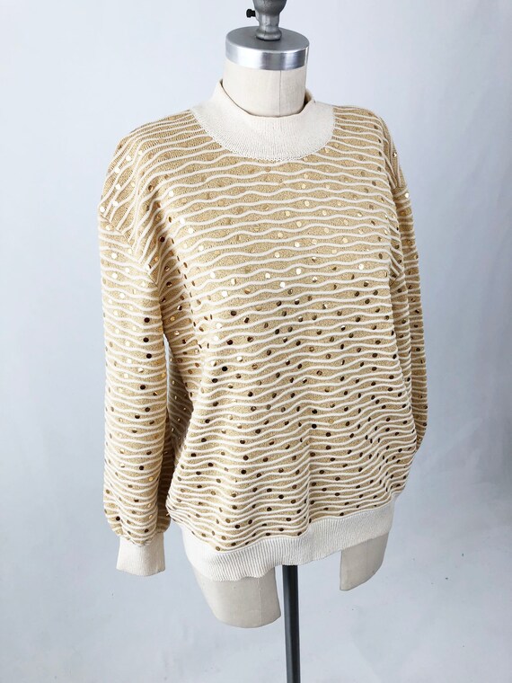 Vintage Gold St John Sweater - 90s St John Sports… - image 2