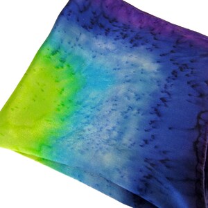 Wild Floral Square Silk Twill