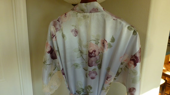 Women's Lavender Purple Nightgown Robe Peignoir L… - image 4