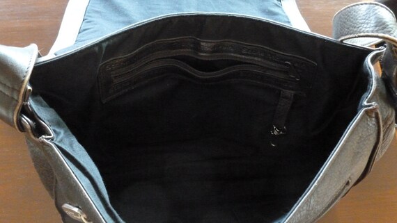 Dark Brown Leather Messenger Bag Crossbody Bag Pu… - image 7