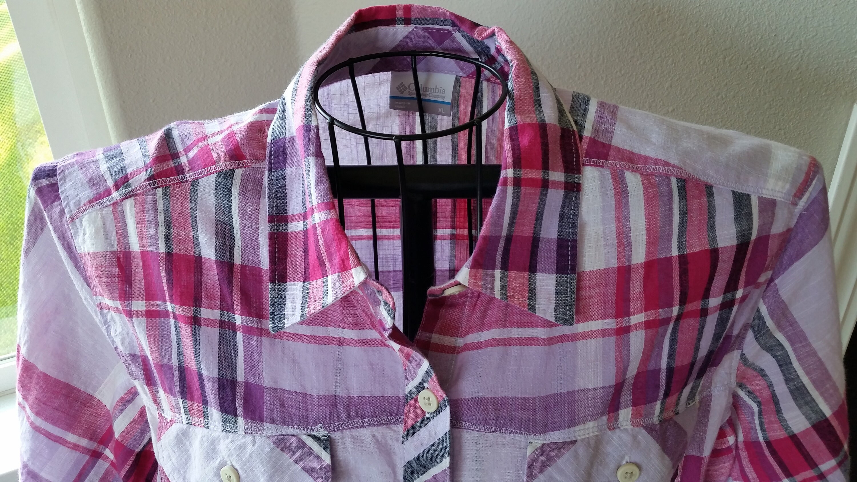 Light Purple Plaid Shirt | atelier-yuwa.ciao.jp