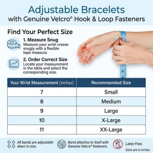 Akupressurarmband med eterisk olja för stress, avslappning och humör - Armband med aromaterapidiffusor tillverkat i USA bild 6