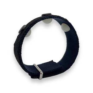 Black Adjustable Acupressure Bracelet – Multi-Symptom Support for Relaxation, Stress Relief, and Mood Balance - Sleeplessness