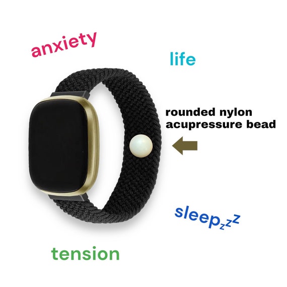 Blisslets Nausea Relief Acupressure Wrist Bands. Hudson Duo.