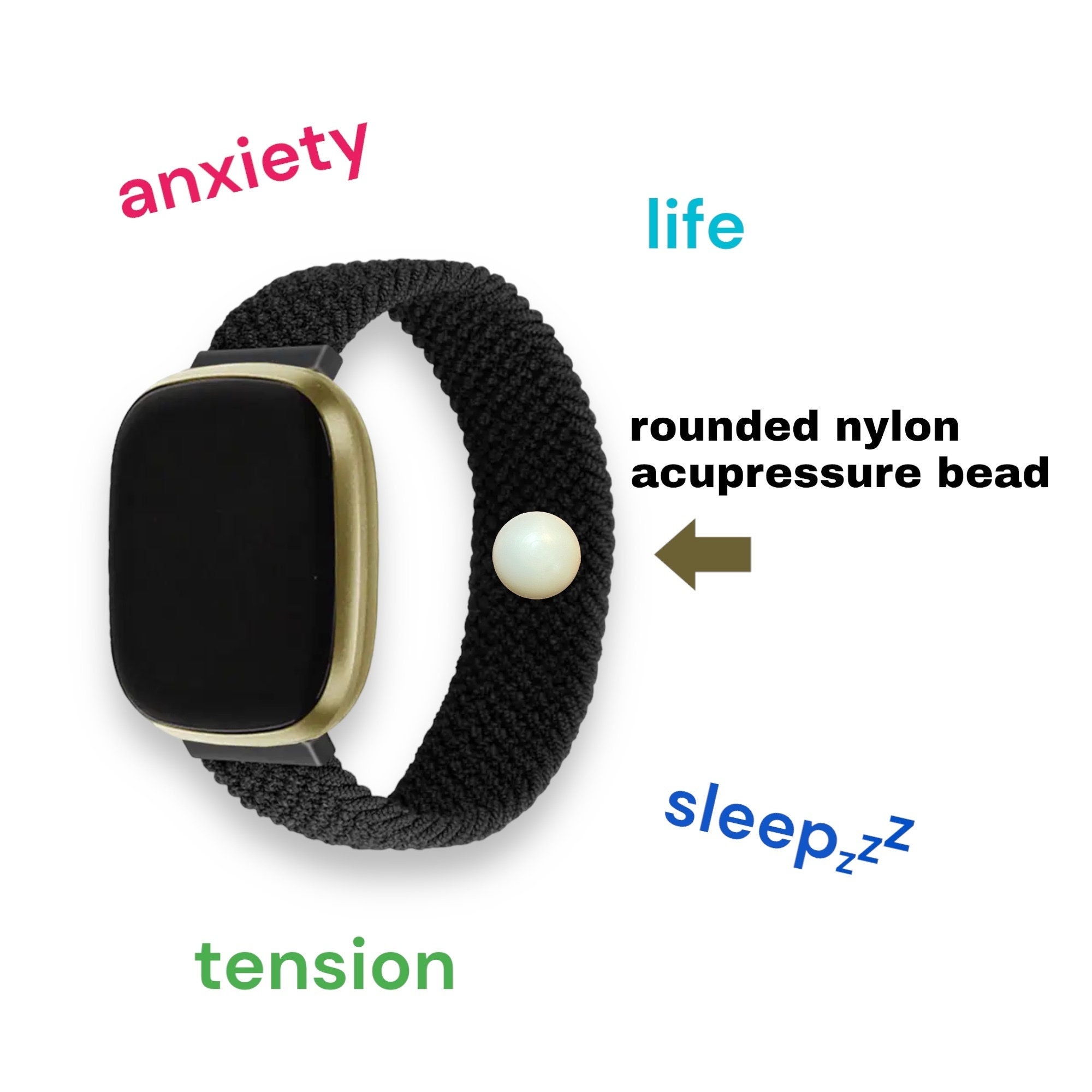 AcuBracelet - Say goodbye to stress and hello to relaxation with our Anti-Anxiety  Bracelet 😌✨ This adjustable acupressure band promotes better sleep and  calms the mind 🌙 #AnxietyRelief #StressFree #SleepBetter #NaturalRemedy  #MentalWellness #