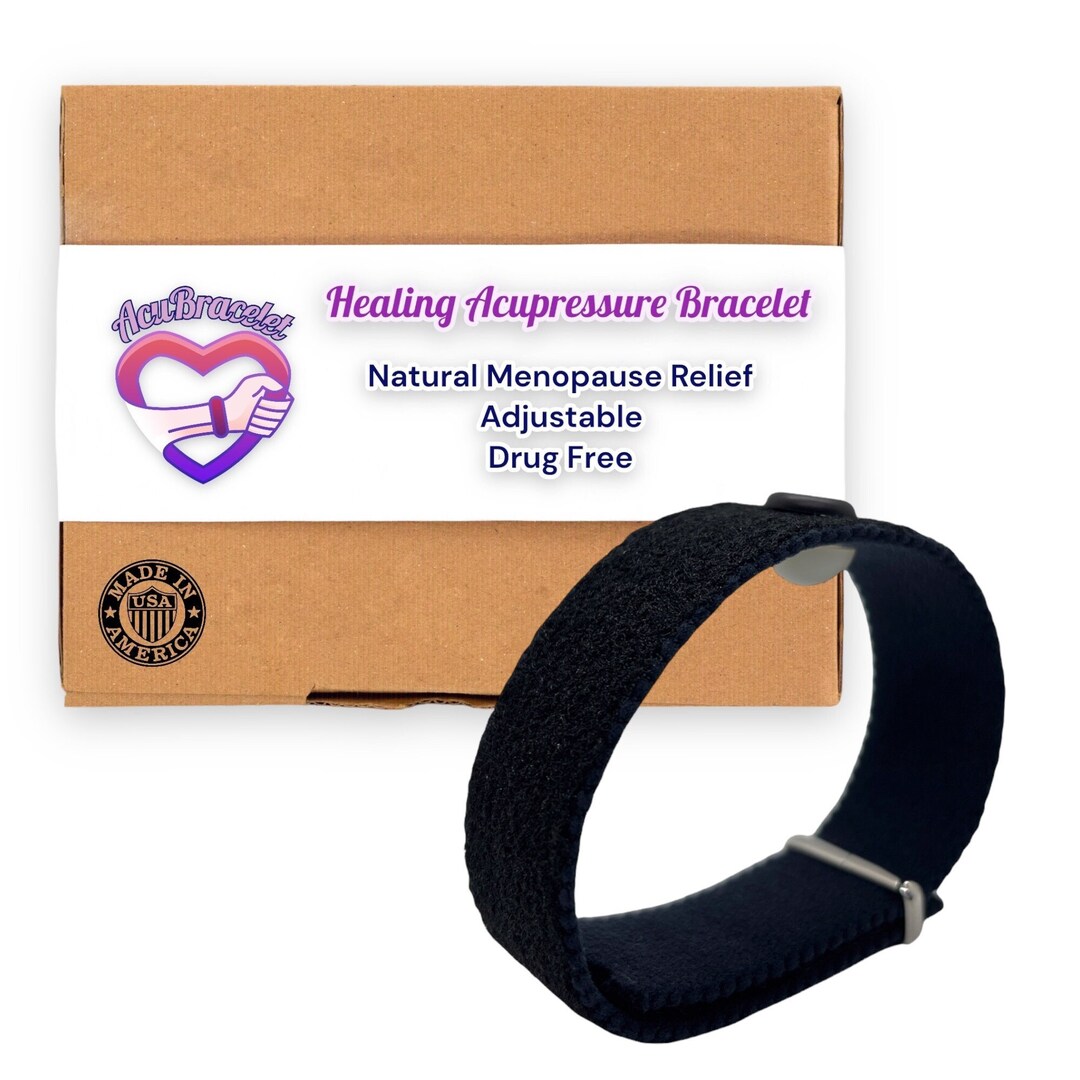 Hot Flash Bracelet Adjustable Acupressure Bandmenopausal Etsy UK