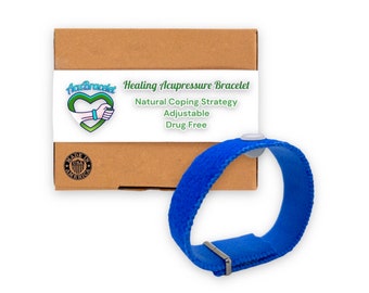 Anti-Anxiety Bracelet- Adjustable Acupressure Band- Natural Coping Strategy-Mood Support-Stress-Vertigo