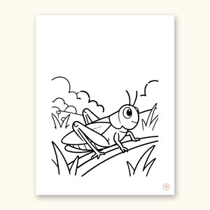 Nature Coloring Pages | ABC Letter Tracing for Kids Ages 2-5 (Digital PDF): sample page 16 of 55