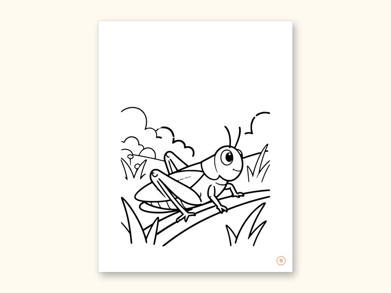 Nature Coloring Pages | ABC Letter Tracing for Kids Ages 2-5 (Digital PDF): sample page 16 of 55
