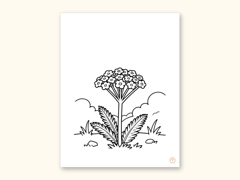 Nature Coloring Pages | ABC Letter Tracing for Kids Ages 2-5 (Digital PDF): sample page 52 of 55