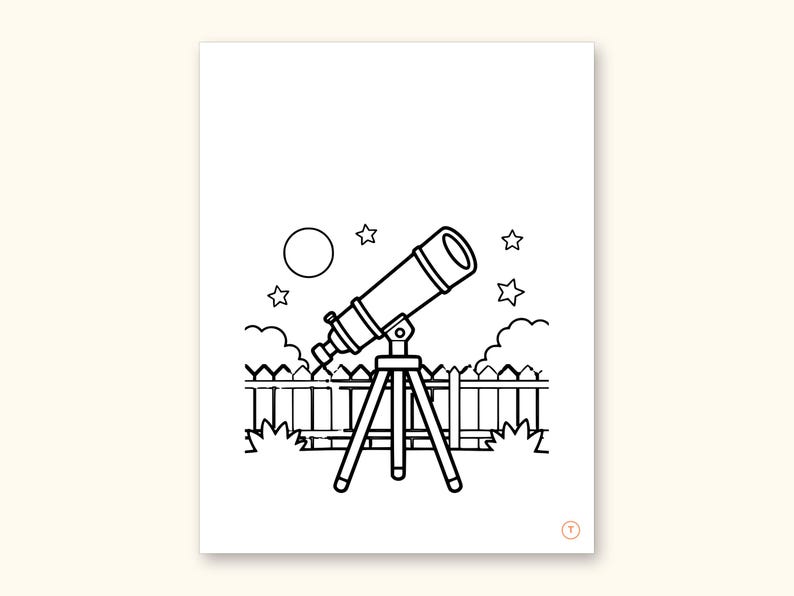 Space Coloring Pages | ABC Letter Tracing for Kids Ages 2-5 (Digital PDF): sample page 42 of 55