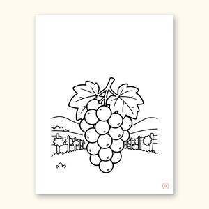 Fruits and Vegetables Coloring Book - ABC Letter Tracing Printable PDF for Kids Ages 2-5: sample page 16 of 55