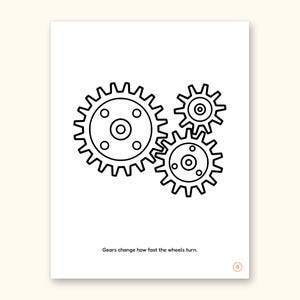 Car Coloring Pages | ABC Letter & Word Tracing for Kids Ages 4-8 (Digital PDF): sample page 16 of 55