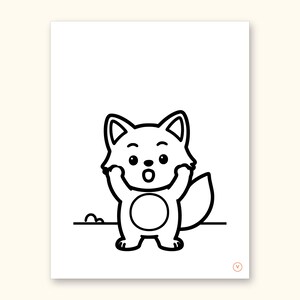 Alphabet Coloring Pages | Big Feelings Letter Tracing for Toddlers (Digital PDF): sample page 46 of 55