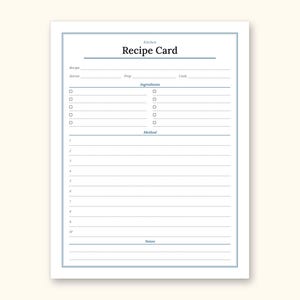 Meal Planner | Grocery List for Home Cooks (PDF + Excel): sample page 14 of 20