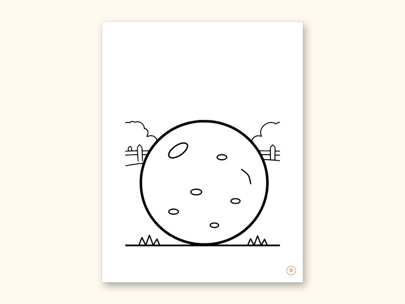 Mushroom Coloring Pages | ABC Letter Tracing for Kids Ages 2-5 (Digital PDF): sample page 16 of 55