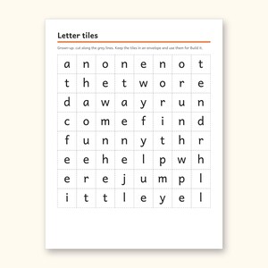 Sight Word Worksheets | Pre-K Dolch Workbook for Ages 4-5 (Digital PDF): sample page 57 of 58