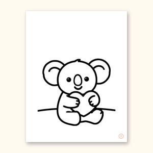 Alphabet Coloring Pages | Big Feelings Letter Tracing for Toddlers (Digital PDF): sample page 20 of 55