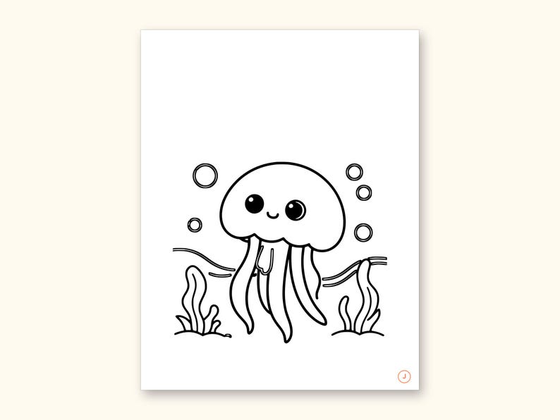 Animal ABC Coloring Book | Letter Tracing for Kids Ages 2-5 (Digital PDF): sample page 22 of 55