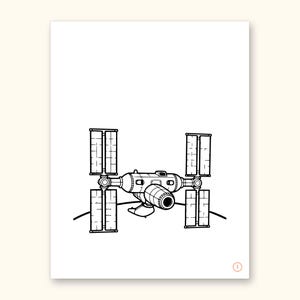 Space Coloring Pages | ABC Letter Tracing for Kids Ages 2-5 (Digital PDF): sample page 20 of 55