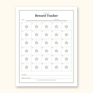 Chore Chart | Reward Tracker and Cut-Out Icons for Busy Families (PDF + Excel): sample page 11 of 18