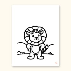 Alphabet Coloring Pages | Big Feelings Letter Tracing for Toddlers (Digital PDF): sample page 6 of 55