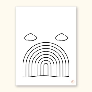 Nature Coloring Pages | ABC Letter Tracing for Kids Ages 2-5 (Digital PDF): sample page 38 of 55