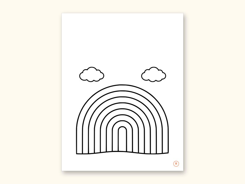 Nature Coloring Pages | ABC Letter Tracing for Kids Ages 2-5 (Digital PDF): sample page 38 of 55