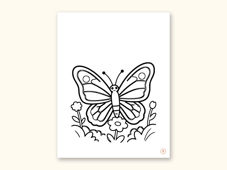 Nature Coloring Pages | ABC Letter Tracing for Kids Ages 2-5 (Digital PDF): sample page 6 of 55