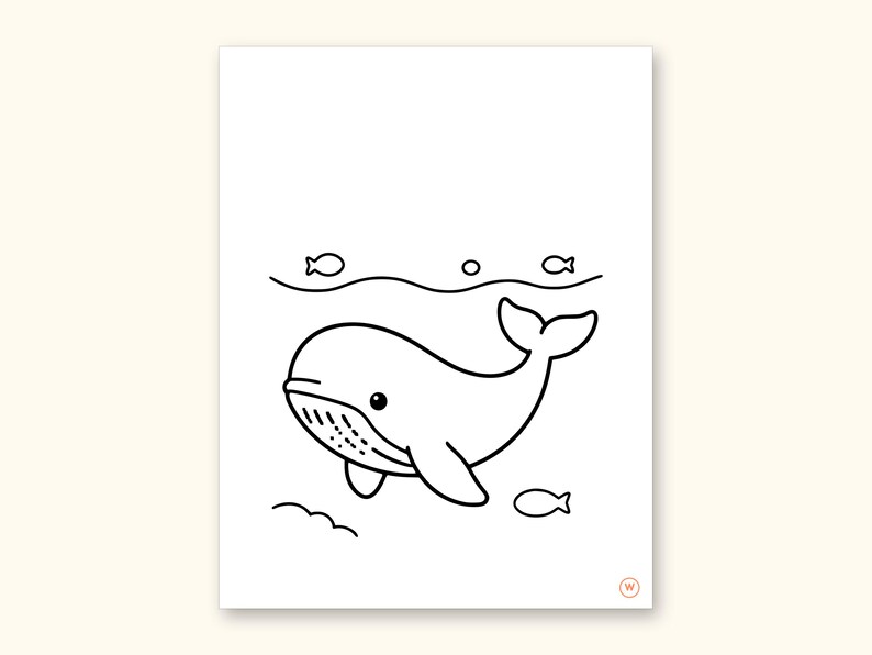 Animal ABC Coloring Book | Letter Tracing for Kids Ages 2-5 (Digital PDF): sample page 48 of 55