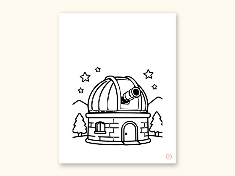 Space Coloring Pages | ABC Letter Tracing for Kids Ages 2-5 (Digital PDF): sample page 32 of 55