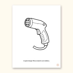 Car Coloring Pages | ABC Letter & Word Tracing for Kids Ages 4-8 (Digital PDF): sample page 36 of 55