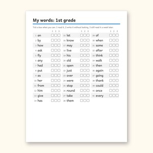 Sight Word Worksheets | 1st Grade Dolch Workbook for Ages 6-7 (Digital PDF): sample page 55 of 56