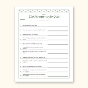 Baby Shower Games | Bingo Cards for Hosts (Digital PDF): sample page 14 of 21