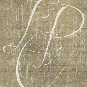 Olg Script Background Ultimate Vintage Office Clipart Set With Old Script Background Papers ...